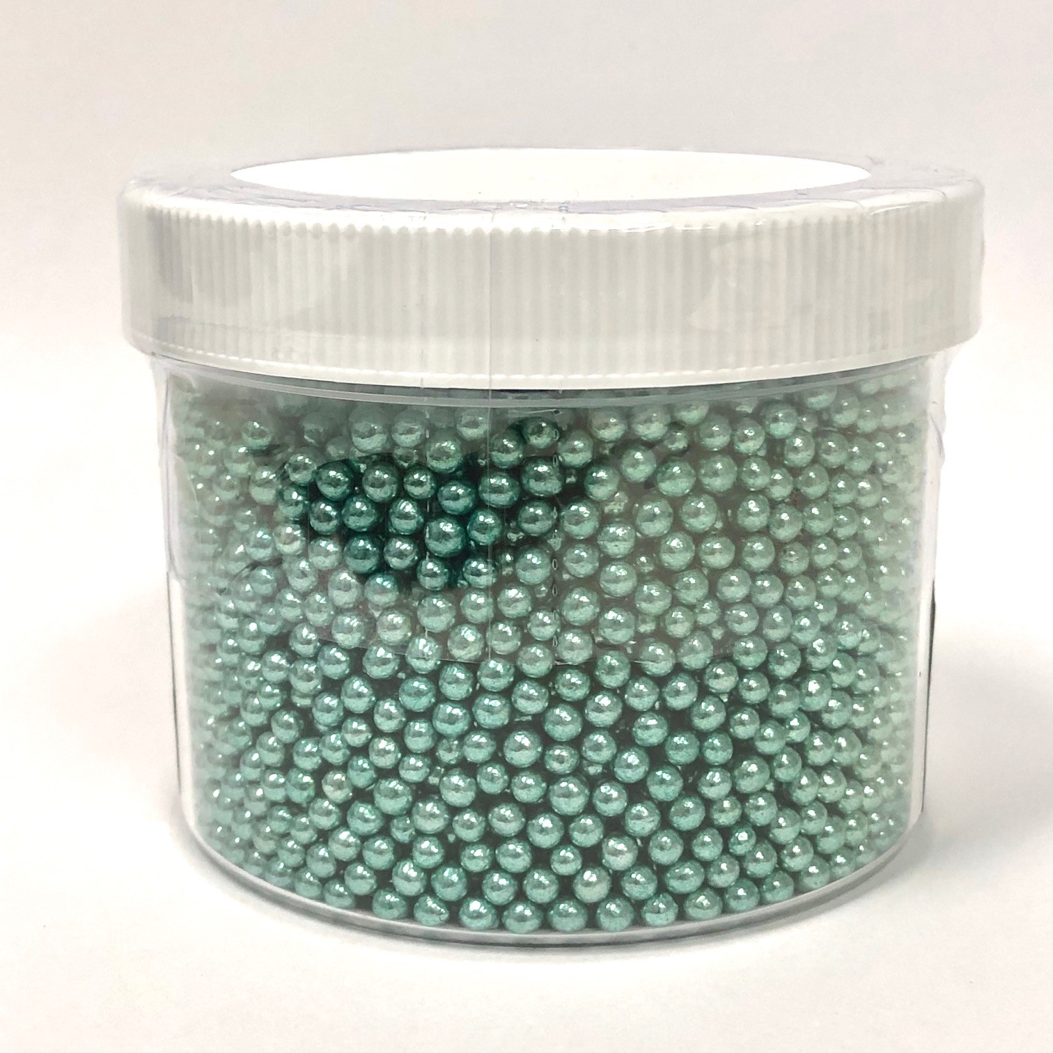 Dragee Metallic Green 4mm - 250g by Confectioners Chocie